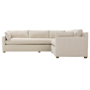 116" x 110" Sylvie Bench Cushion Sectional OL