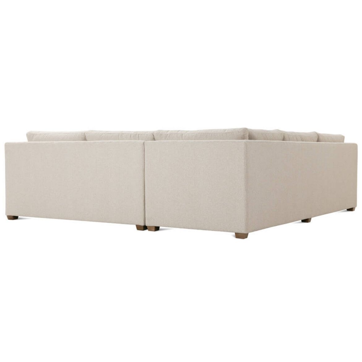 116" x 110" Sylvie Bench Cushion Sectional OL