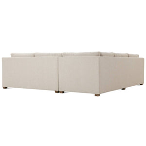 116" x 110" Sylvie Bench Cushion Sectional OL