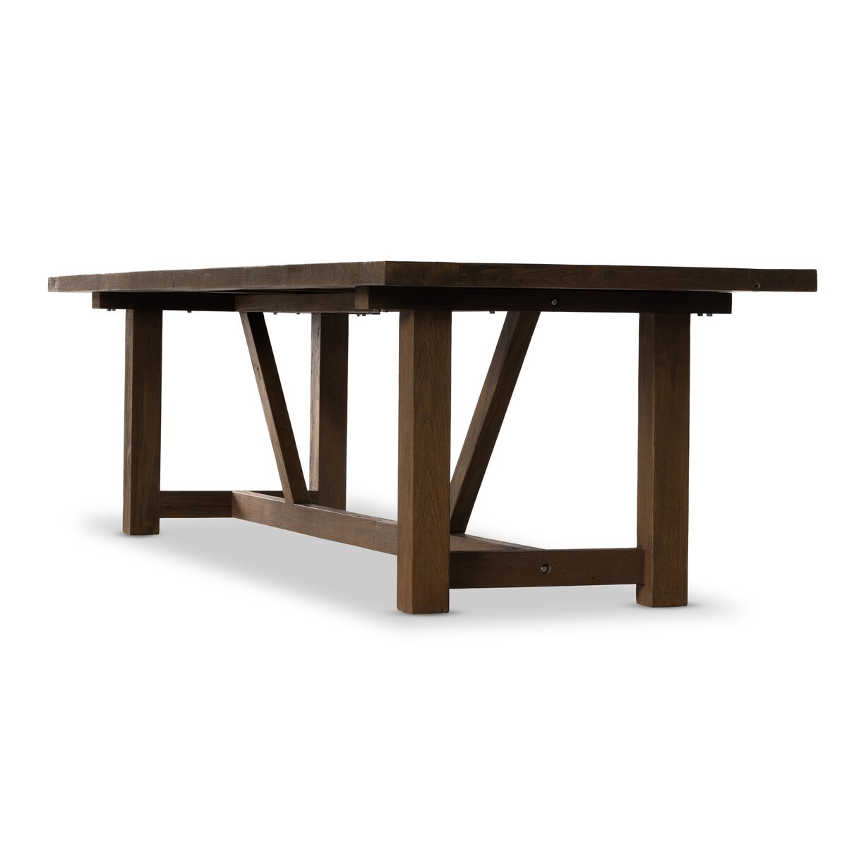 Stewart Outdoor Dining Table Stained Heritage Brown-FSC OL