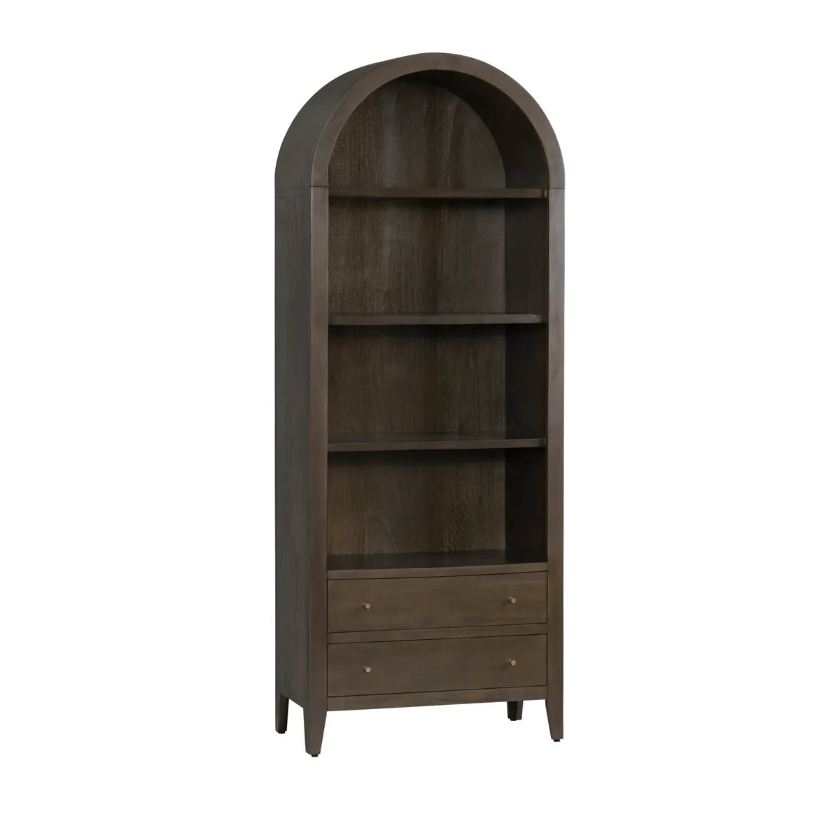 Sutton Arched Bookcase with Drawers - OL