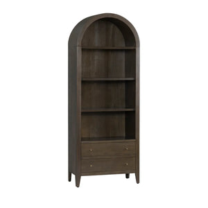 Sutton Arched Bookcase with Drawers - OL