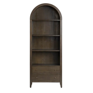 Sutton Arched Bookcase with Drawers - OL