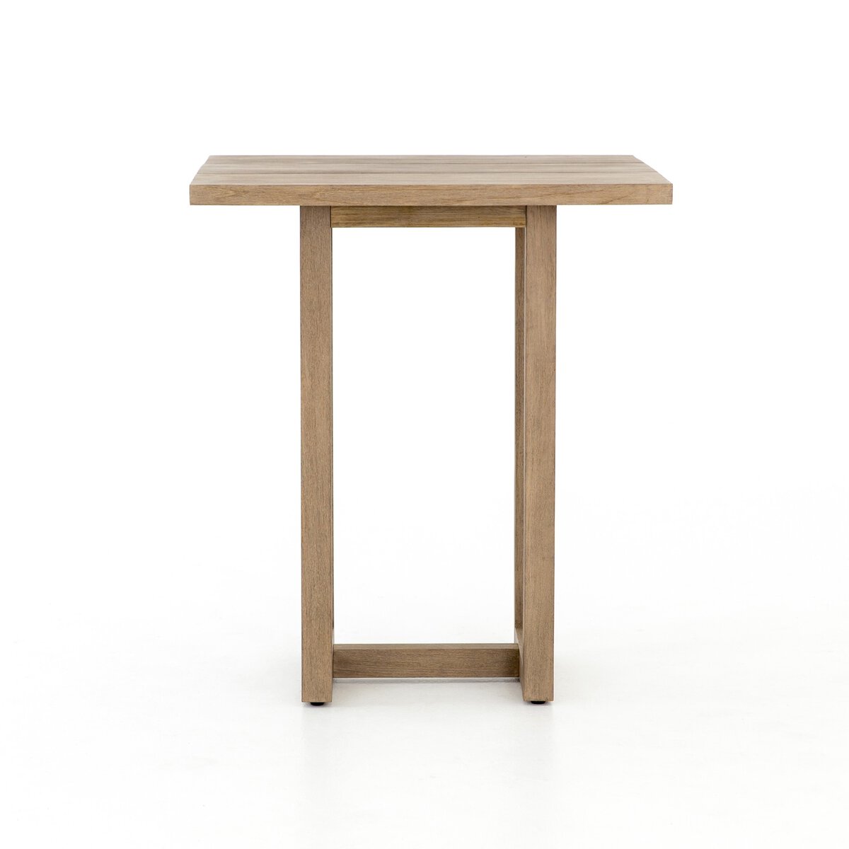 Stapleton Square Outdoor Bar Table Washed Brown-FSC OL
