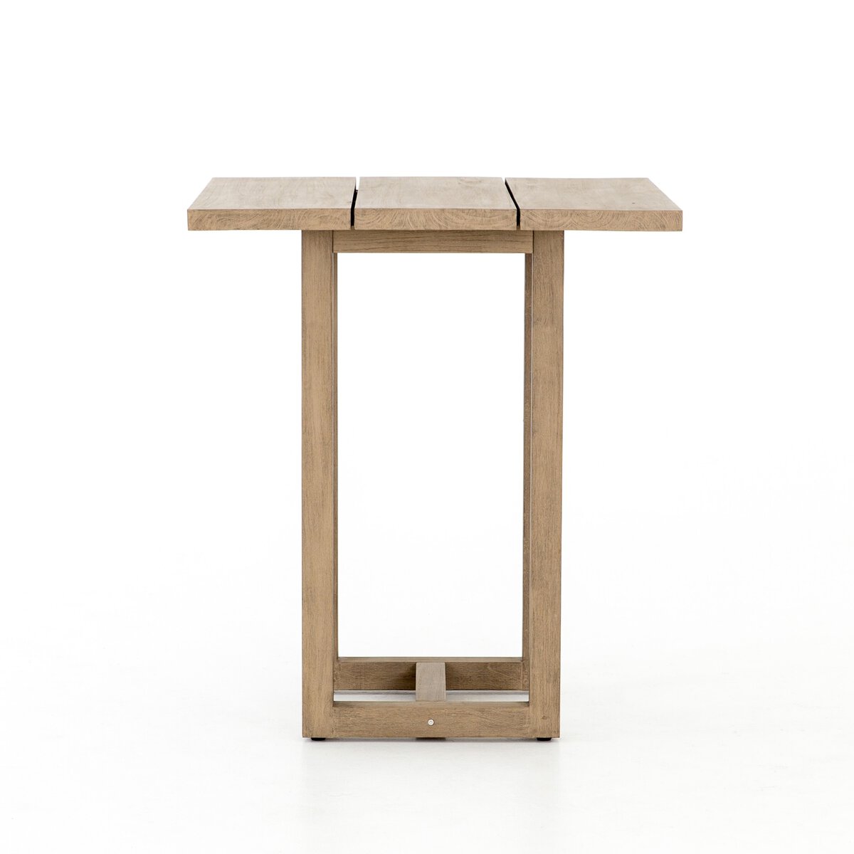 Stapleton Square Outdoor Bar Table Washed Brown-FSC OL