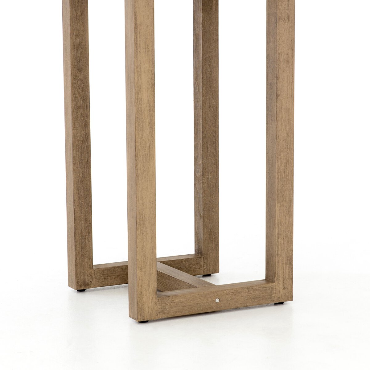Stapleton Square Outdoor Bar Table Washed Brown-FSC OL