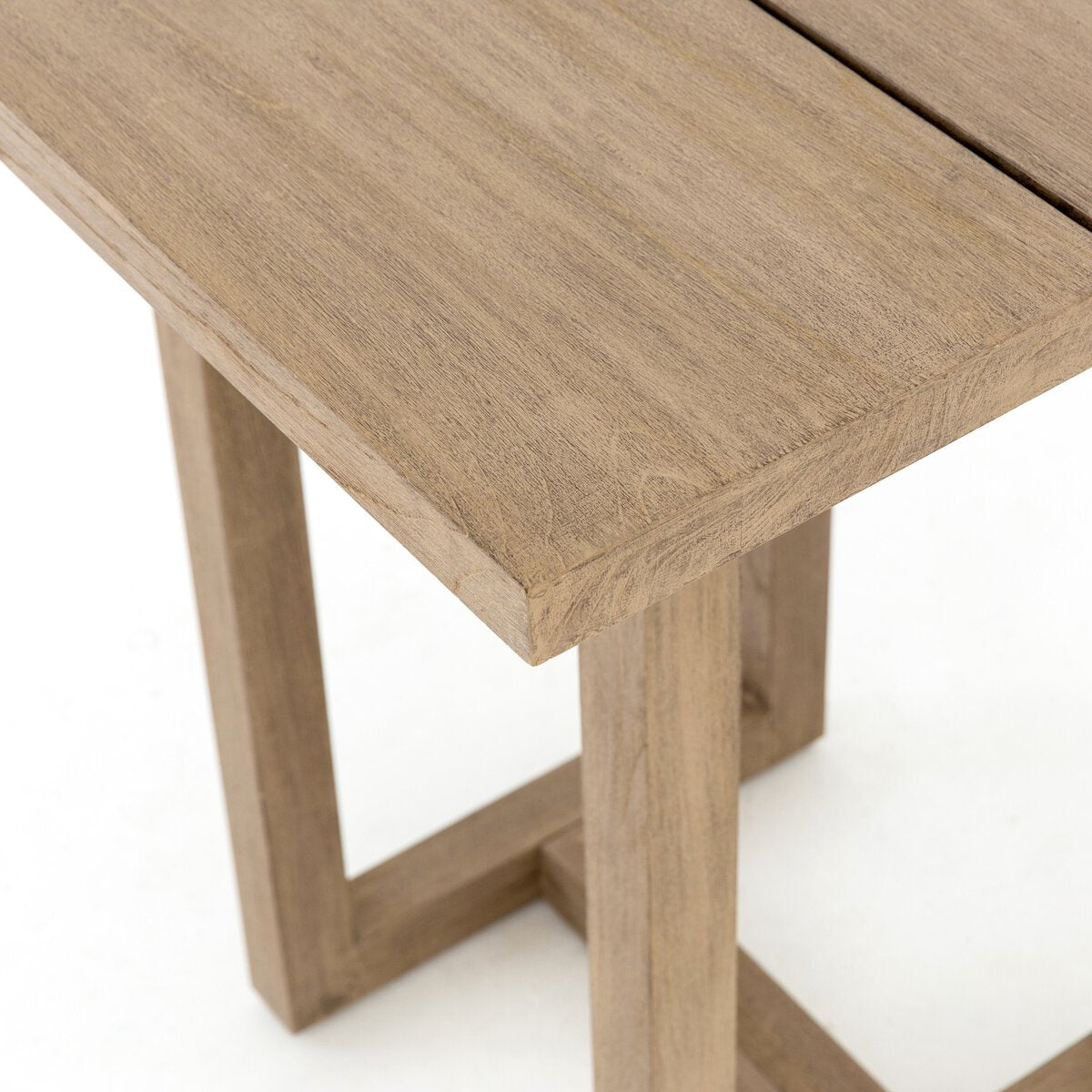 Stapleton Square Outdoor Bar Table Washed Brown-FSC OL