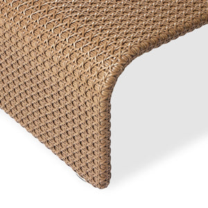 Paige Outdoor Woven Chaise Stinson White  OL
