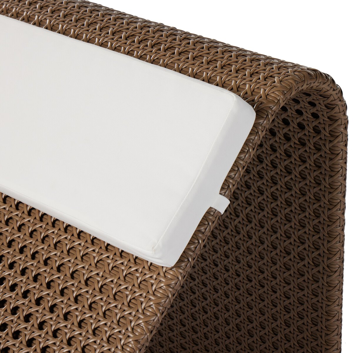 Paige Outdoor Woven Chaise Stinson White  OL