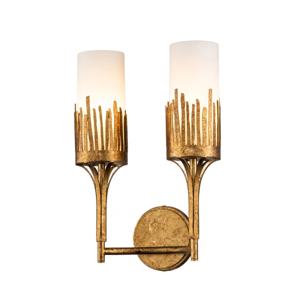 Sawgrass 2-Light Sconce Gold Pair