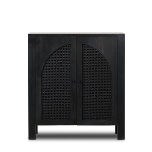 Tilda Bar Cabinet Black Wash Mango OL