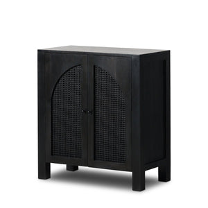 Tilda Bar Cabinet Black Wash Mango OL