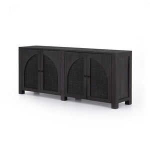 Tilda Sideboard Black Wash Mango OL