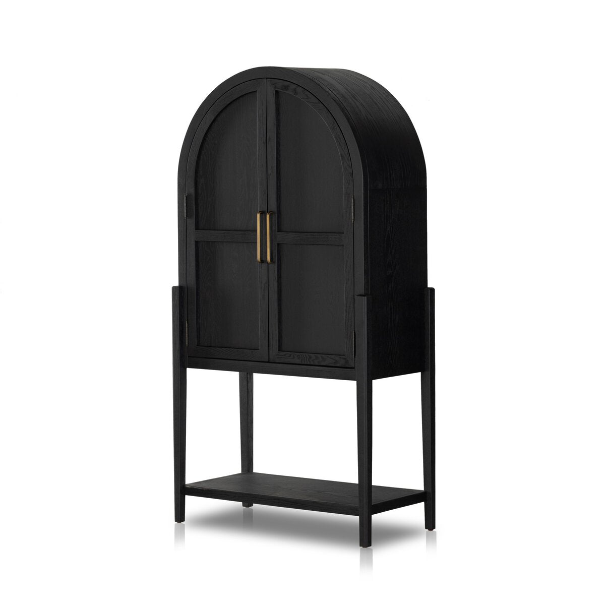 Tolle Bar Cabinet Drifted Matte Black OL