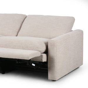 Tillery Power Recliner 3-Piece Sofa Laken Stone OL