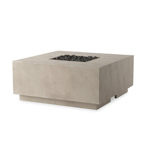 Donovan Outdoor Fire Table Natural Concrete OL