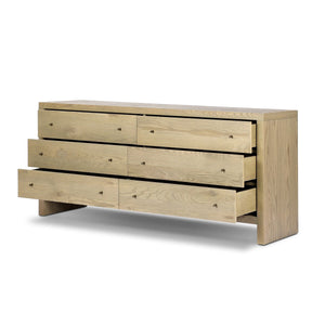 Torrington 6 Drawer Dresser Sandy Oak Resawn OL