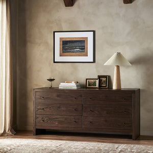 Torrington 6 Drawer Dresser Umber Oak Resawn OL