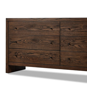 Torrington 6 Drawer Dresser Umber Oak Resawn OL