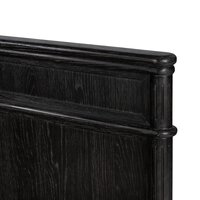 Toulouse Queen Bed Distressed Black - OL