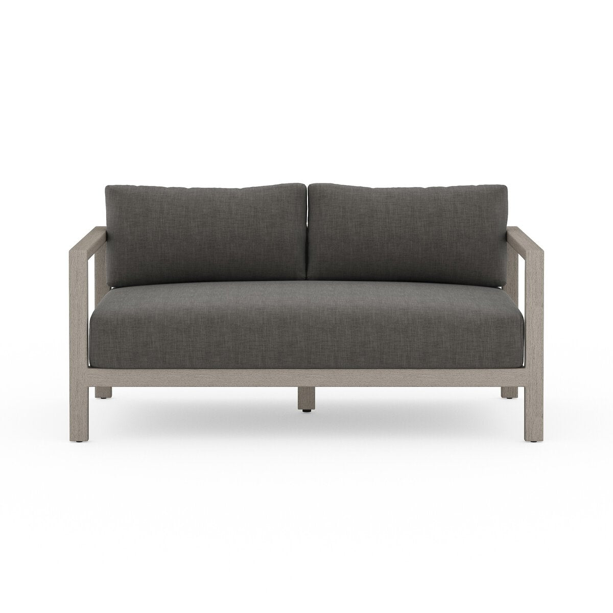 Sonoma Outdoor Loveseat - Weathered Grey Venao Charcoal OL