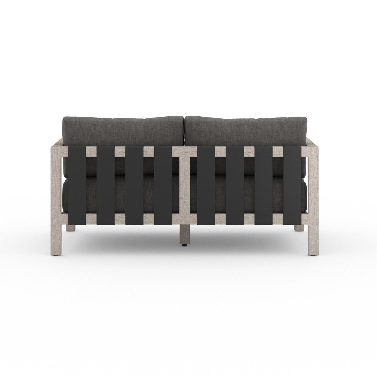 Sonoma Outdoor Loveseat - Weathered Grey Venao Charcoal OL