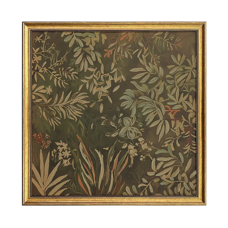 The Verdant Garden Framed Canvas - OL