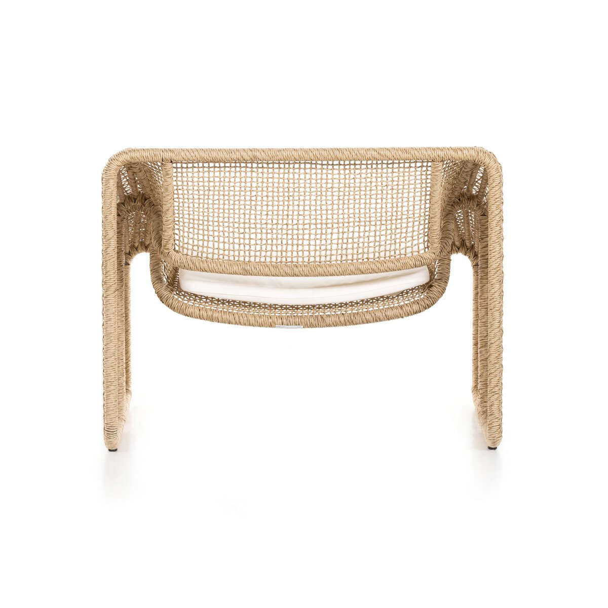 Selma Outdoor Chair Venao Ivory Faux Hyacinth OL