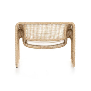 Selma Outdoor Chair Venao Ivory Faux Hyacinth OL