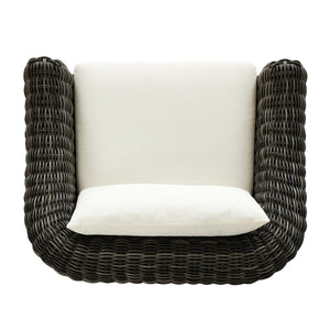 Messina Outdoor Chair Venao Ivory Chunky Charcoal OL