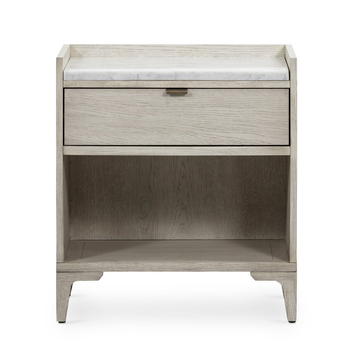 Viggo Nightstand Italian White Marble OL