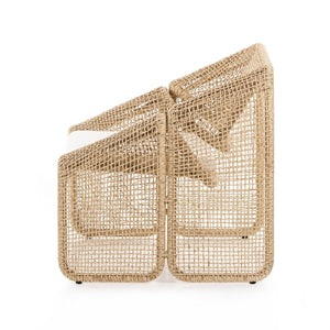 Selma Outdoor Chair Venao Ivory Faux Hyacinth OL