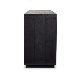 Warby Sideboard Worn Black Oak OL