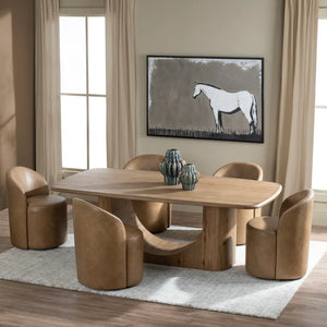 Wrexham Light Brown Dining Chair Pair - OL