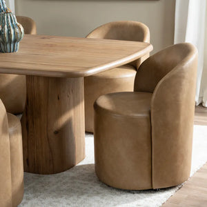 Wrexham Light Brown Dining Chair Pair - OL