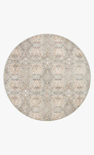 Amber Lewis Loloi Zuma Silver Multi Rug