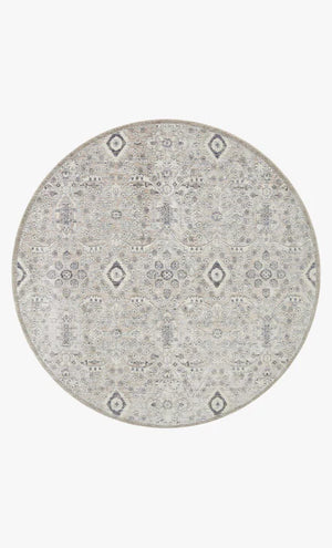 Amber Lewis Loloi Zuma Silver Sky Rug