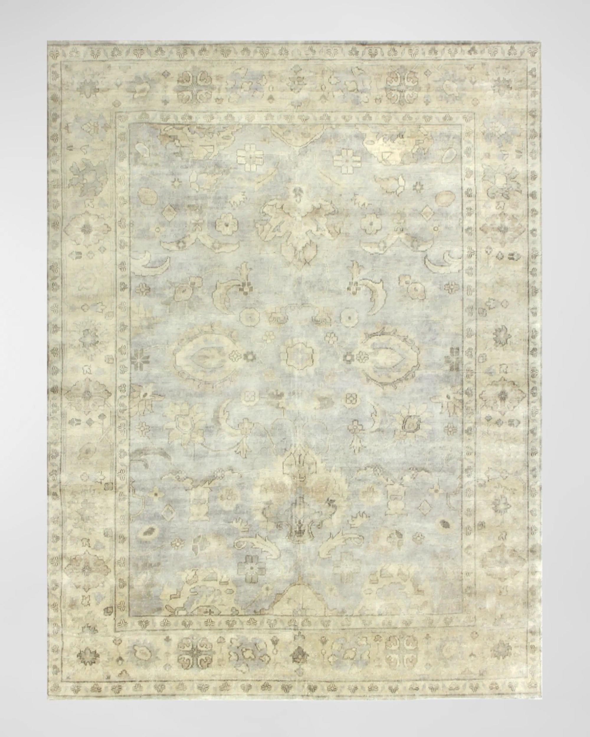 Annetta Antique Oushak Rug, 8' x 10'