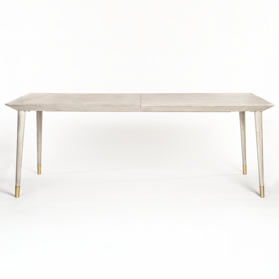 Carter Extendable Dining Table Brushed Smoke