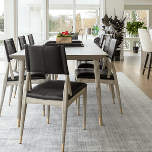 Carter Extendable Dining Table Brushed Smoke