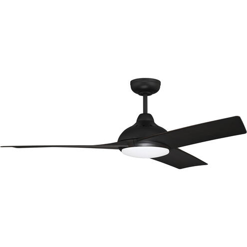 Beckham 54.00 inch Indoor Ceiling Fan Flat Black