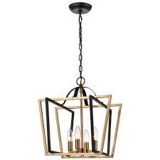 Bridgette 4 Light Pendant 16"W