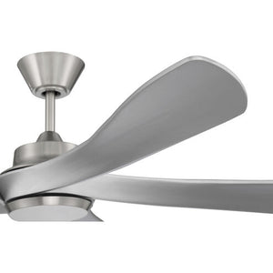 Captivate Ceiling Fan Brushed Nickel