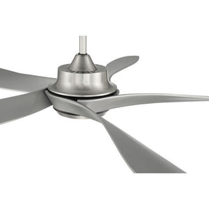 Captivate Ceiling Fan Brushed Nickel