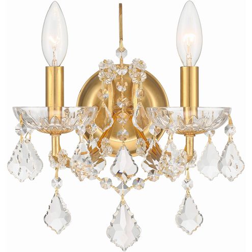 Crystorama 2 Light Sconce PAIR