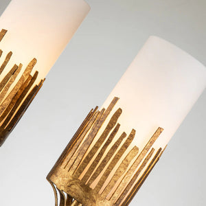 Sawgrass 2-Light Sconce Gold Pair