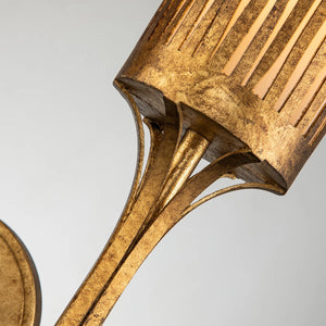 Sawgrass 2-Light Sconce Gold Pair