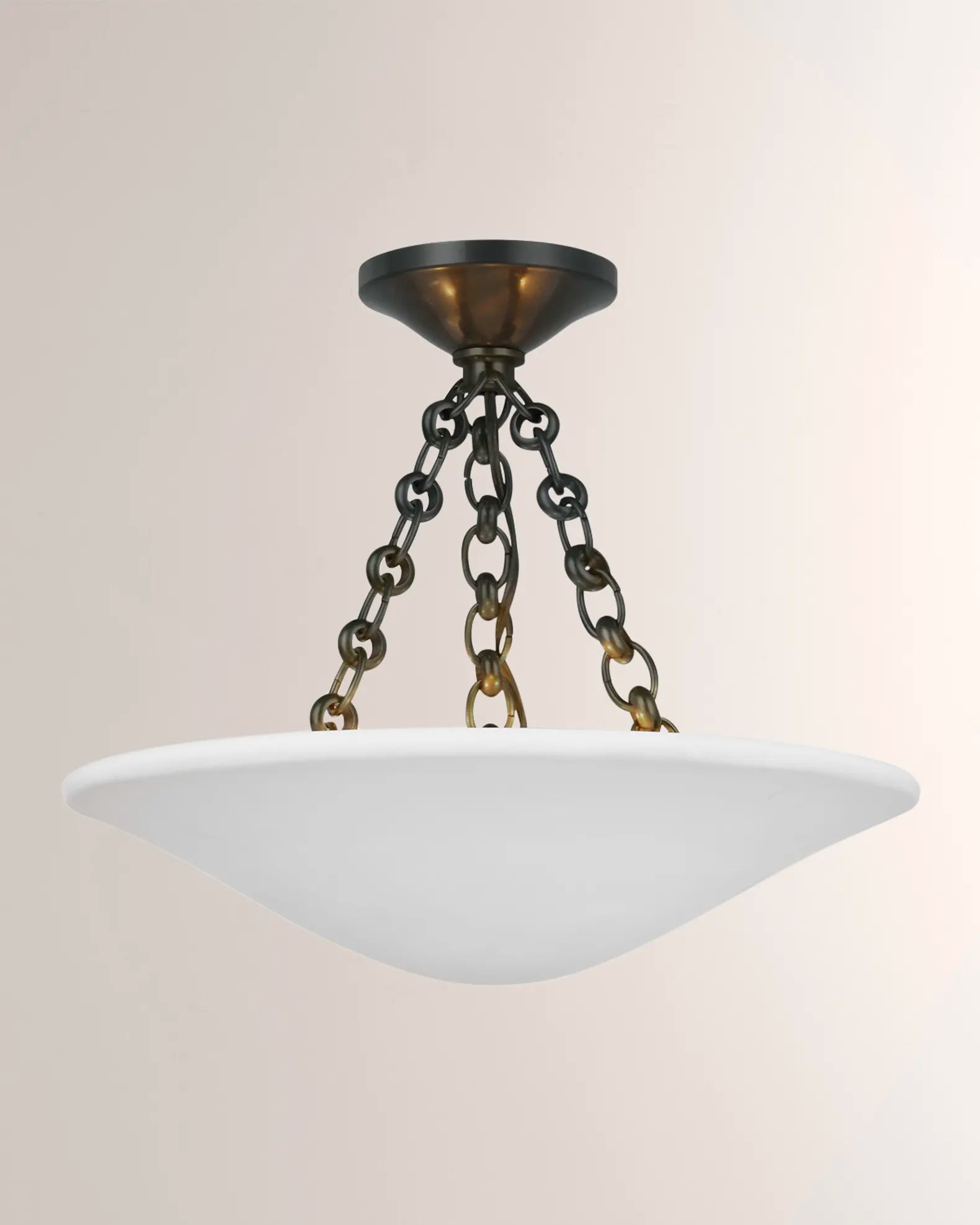 Mollino 16" Semi Flush Mount