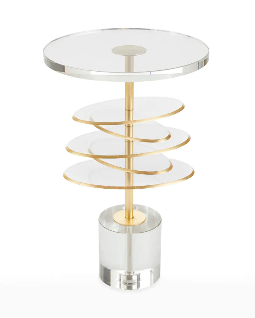 Acrylic Discs Martini Table