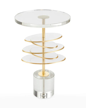 Acrylic Discs Martini Table